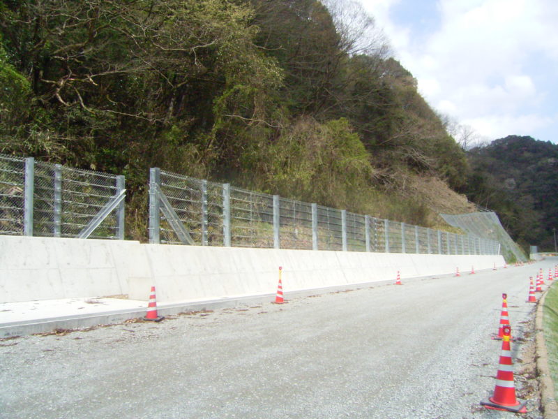 大邑３期地区８号道路工事