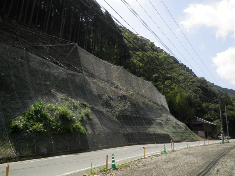 国道２１９号桐原工区道路改良工事