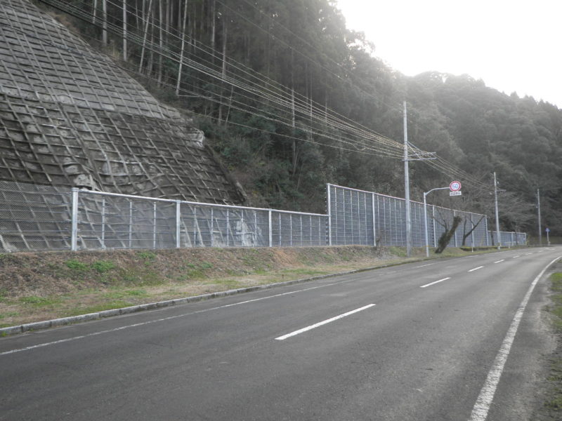 国道３２７号坂本工区道路防災工事