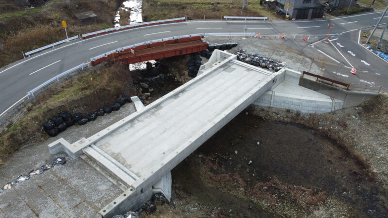 主要地方道佐渡一周線　北狄川橋　上部工（その２）工事